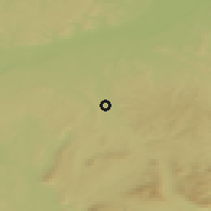 Shaded relief of the 50 km around Mattighofen, drawn from the GMTED2010 grid