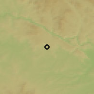 Shaded relief of the 50 km around Natternbach, drawn from the GMTED2010 grid