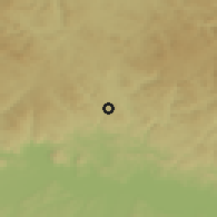 Shaded relief of the 50 km around Neumarkt im Mühlkreis, drawn from the GMTED2010 grid