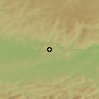 Shaded relief of the 50 km around Neustadtl an der Donau, drawn from the GMTED2010 grid