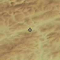 Shaded relief of the 51 km around Oberaich, drawn from the GMTED2010 grid
