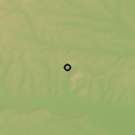 Shaded relief of the 51 km around Bad Gleichenberg, drawn from the GMTED2010 grid