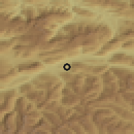Shaded relief of the 51 km around Aigen im Ennstal, drawn from the GMTED2010 grid