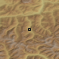 Shaded relief of the 51 km around Bad Hofgastein, drawn from the GMTED2010 grid