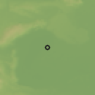 Shaded relief of the 50 km around Podersdorf am See, drawn from the GMTED2010 grid