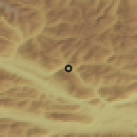 Shaded relief of the 51 km around Radenthein, drawn from the GMTED2010 grid