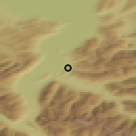 Shaded relief of the 51 km around Rankweil, drawn from the GMTED2010 grid