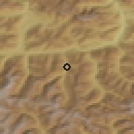 Shaded relief of the 51 km around Rauris, drawn from the GMTED2010 grid