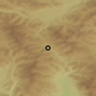 Shaded relief of the 51 km around Reichenfels, drawn from the GMTED2010 grid