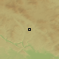 Shaded relief of the 50 km around Rohrbach in Oberösterreich, drawn from the GMTED2010 grid