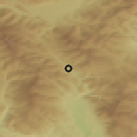 Shaded relief of the 51 km around Bad Sankt Leonhard im Lavanttal, drawn from the GMTED2010 grid
