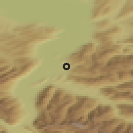 Shaded relief of the 51 km around Röthis, drawn from the GMTED2010 grid