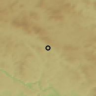 Shaded relief of the 50 km around Aigen im Mühlkreis, drawn from the GMTED2010 grid
