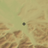 Shaded relief of the 50 km around Salzburg, drawn from the GMTED2010 grid