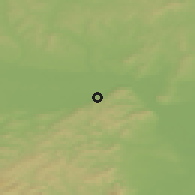 Shaded relief of the 50 km around Sankt Andrä-Wördern, drawn from the GMTED2010 grid