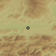 Shaded relief of the 51 km around Sankt Kanzian am Klopeiner See, drawn from the GMTED2010 grid