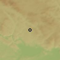Shaded relief of the 50 km around Sankt Peter am Wimberg, drawn from the GMTED2010 grid