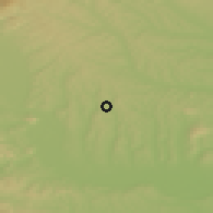 Shaded relief of the 51 km around Sankt Stefan im Rosental, drawn from the GMTED2010 grid