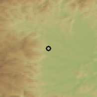 Shaded relief of the 51 km around Sankt Stefan ob Stainz, drawn from the GMTED2010 grid