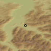 Shaded relief of the 51 km around Satteins, drawn from the GMTED2010 grid