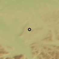 Shaded relief of the 50 km around Seeham, drawn from the GMTED2010 grid
