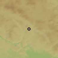 Shaded relief of the 50 km around Berg bei Rohrbach, drawn from the GMTED2010 grid