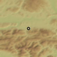 Shaded relief of the 51 km around Sittersdorf, drawn from the GMTED2010 grid