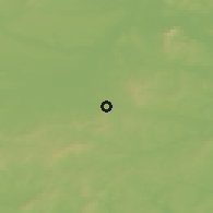 Shaded relief of the 50 km around Staatz, drawn from the GMTED2010 grid