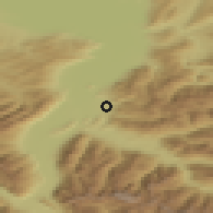 Shaded relief of the 51 km around Sulz, drawn from the GMTED2010 grid