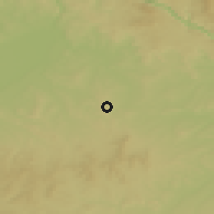 Shaded relief of the 50 km around Taiskirchen im Innkreis, drawn from the GMTED2010 grid