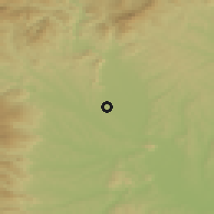 Shaded relief of the 51 km around Unterpremstätten, drawn from the GMTED2010 grid