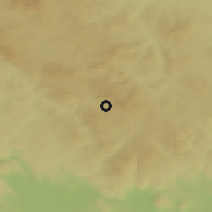 Shaded relief of the 50 km around Vorderweißenbach, drawn from the GMTED2010 grid
