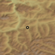 Shaded relief of the 51 km around Wagrain, drawn from the GMTED2010 grid