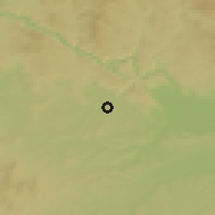 Shaded relief of the 50 km around Waizenkirchen, drawn from the GMTED2010 grid