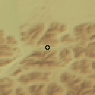 Shaded relief of the 51 km around Walchsee, drawn from the GMTED2010 grid