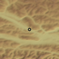 Shaded relief of the 51 km around Weißenstein, drawn from the GMTED2010 grid