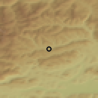 Shaded relief of the 51 km around Weitensfeld im Gurktal, drawn from the GMTED2010 grid