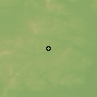 Shaded relief of the 50 km around Wilfersdorf, drawn from the GMTED2010 grid