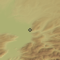 Shaded relief of the 51 km around Bregenz, drawn from the GMTED2010 grid