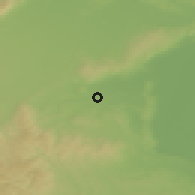 Shaded relief of the 50 km around Wulkaprodersdorf, drawn from the GMTED2010 grid