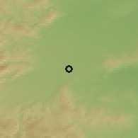 Shaded relief of the 50 km around Zillingdorf, drawn from the GMTED2010 grid