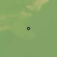 Shaded relief of the 50 km around Zurndorf, drawn from the GMTED2010 grid