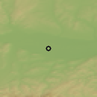 Shaded relief of the 50 km around Zwentendorf an der Donau, drawn from the GMTED2010 grid