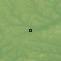 Shaded relief of the 50 km around Bălţi, drawn from the GMTED2010 grid