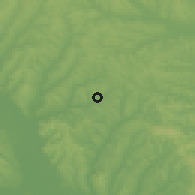 Shaded relief of the 51 km around Făleşti, drawn from the GMTED2010 grid