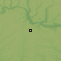 Shaded relief of the 50 km around Ocniţa, drawn from the GMTED2010 grid