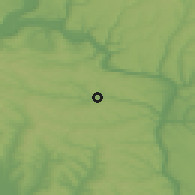 Shaded relief of the 50 km around Şoldăneşti, drawn from the GMTED2010 grid