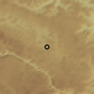 Shaded relief of the 52 km around Alići, drawn from the GMTED2010 grid