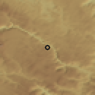 Shaded relief of the 52 km around Brajkovača, drawn from the GMTED2010 grid