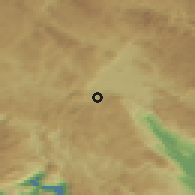 Shaded relief of the 52 km around Broćanac Nikšićki, drawn from the GMTED2010 grid